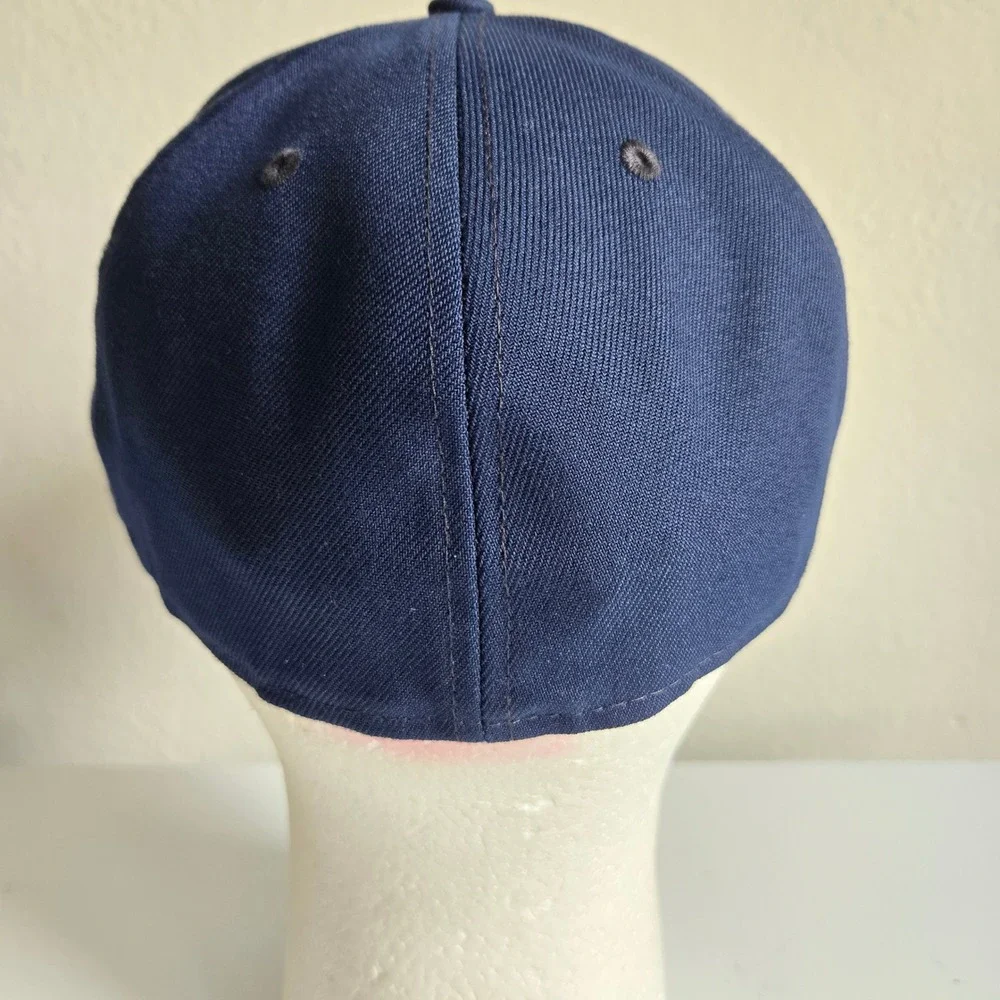 New Era 59FIFTY STL St Louis Cardinals Navy Blue Fitted Hat Size 7 1/4 Retro New